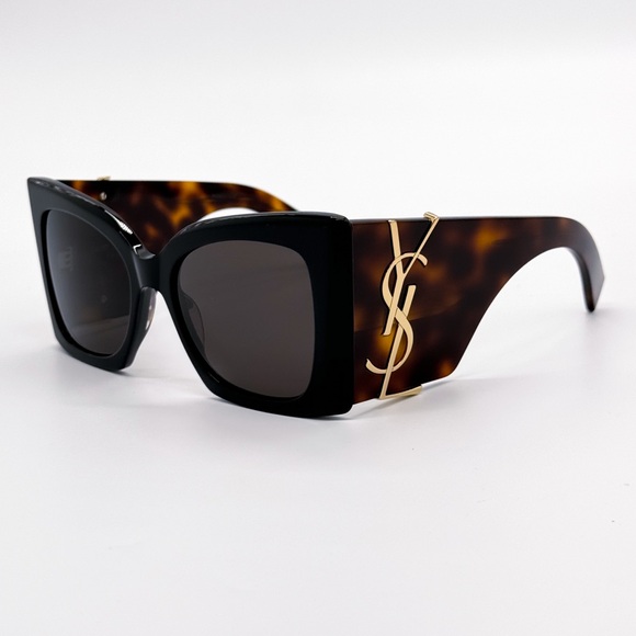 NEW SAINT LAURENT SL M119 BLAZE 003 BUTTERFLY WOMEN SLM119 003 BROWN SUNGLASSES - Picture 6 of 12